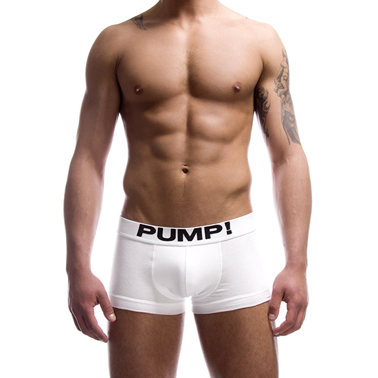 Boxer Pump Hombre Blanco - Haga un click en la imagen para cerrar